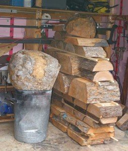 Wood from auction